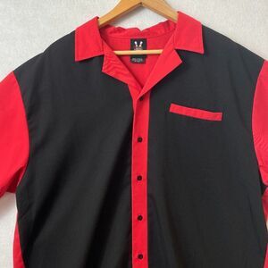 Hilton Polyester Button-Up Casual Button-Down Shirts for Men Size XL